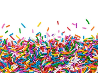 confettis alimentaires