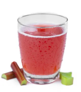 sirop de rhubarbe