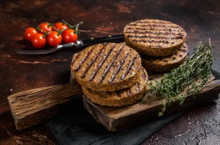 steaks végétariens