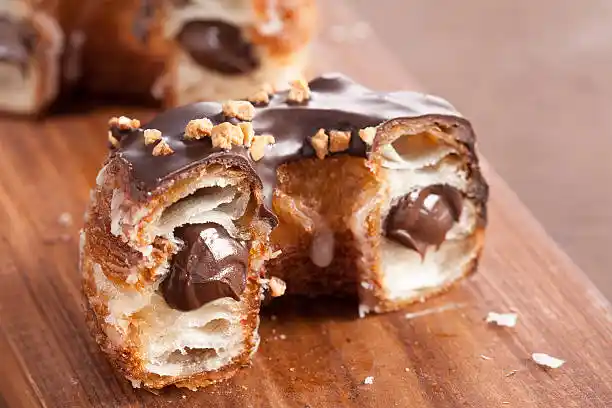 Cronut au chocolat