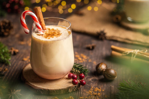 Image de la recette de Lait de poule à la cannelle