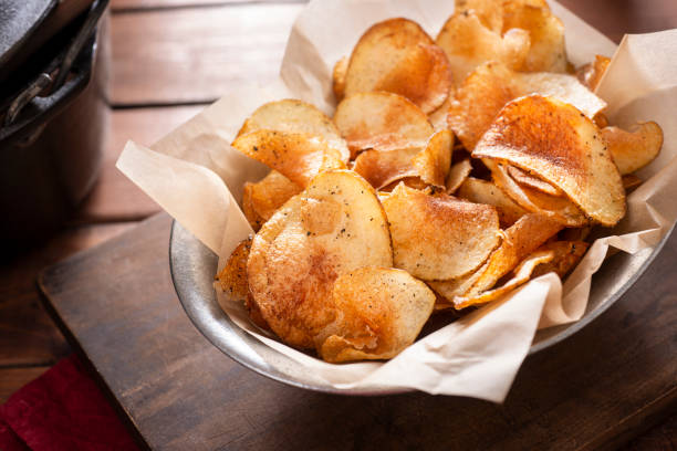 Image de la recette de Chips maison croustillantes