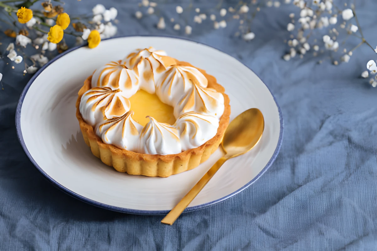 Tartelette au citron meringuée