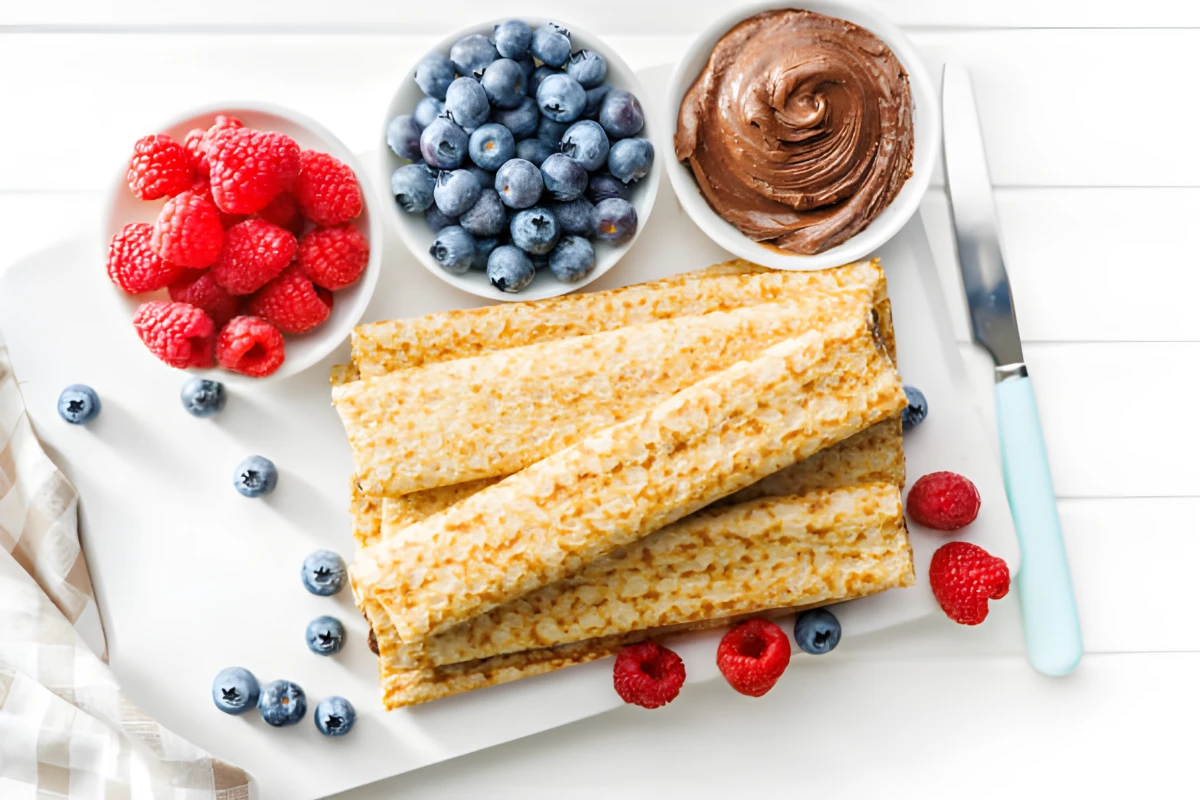 Image de la recette de Crêpes aux fruits rouges