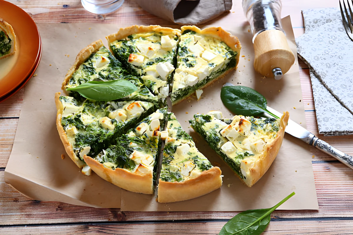 Tarte épinards feta