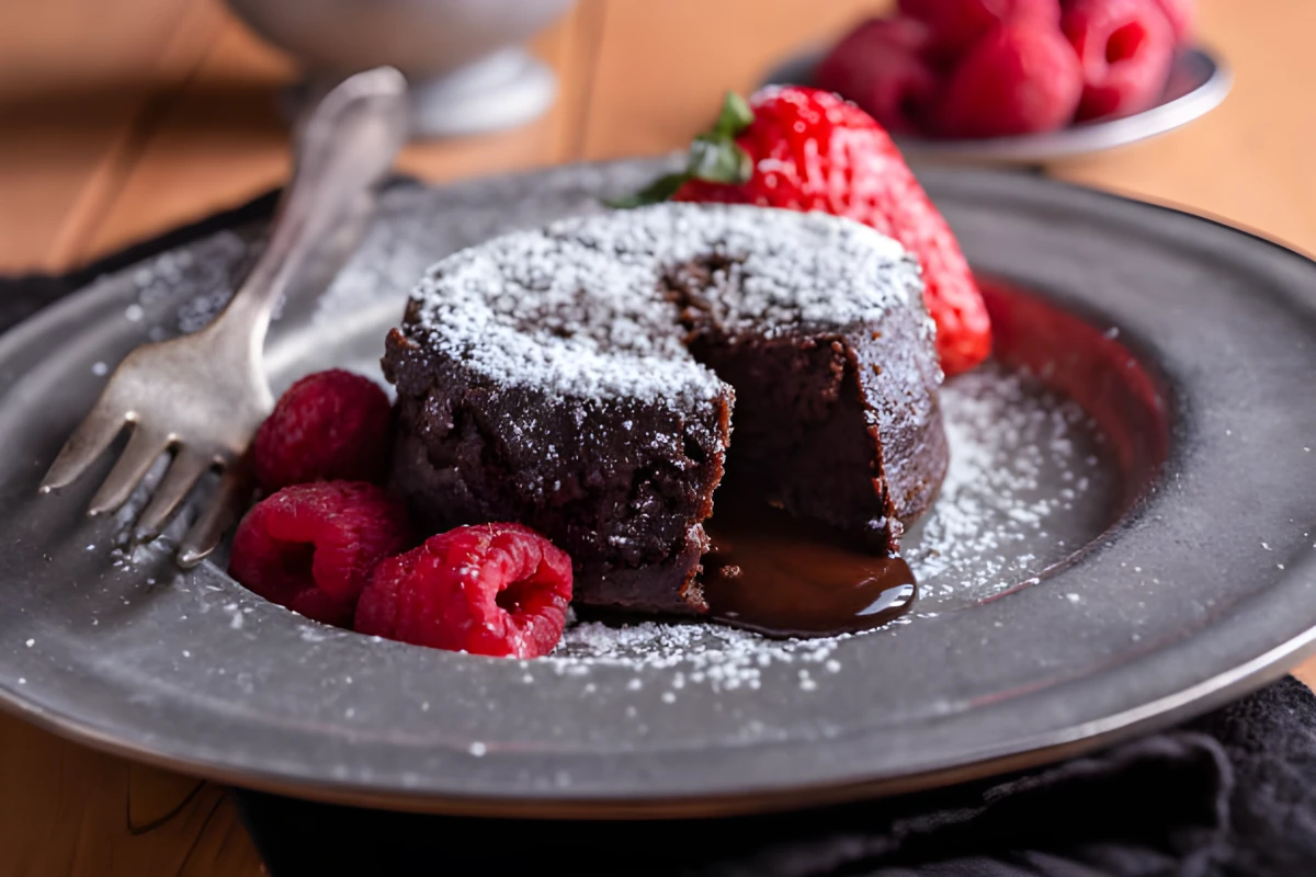 Lava cake coulant au chocolat