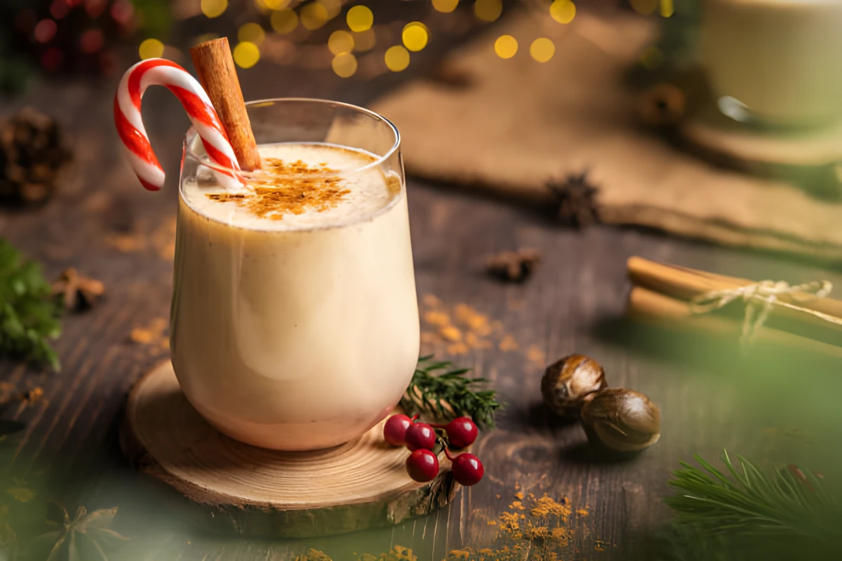 Image de la recette de Lait de poule à la cannelle