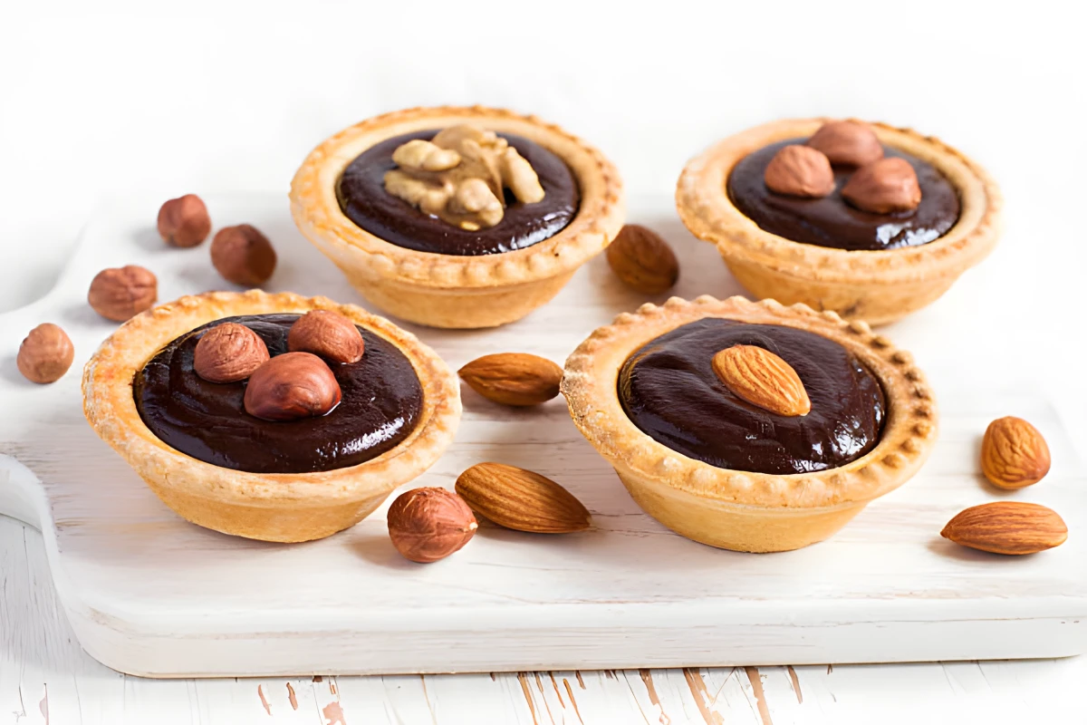 Image de la recette de Tartelettes chocolat & noix
