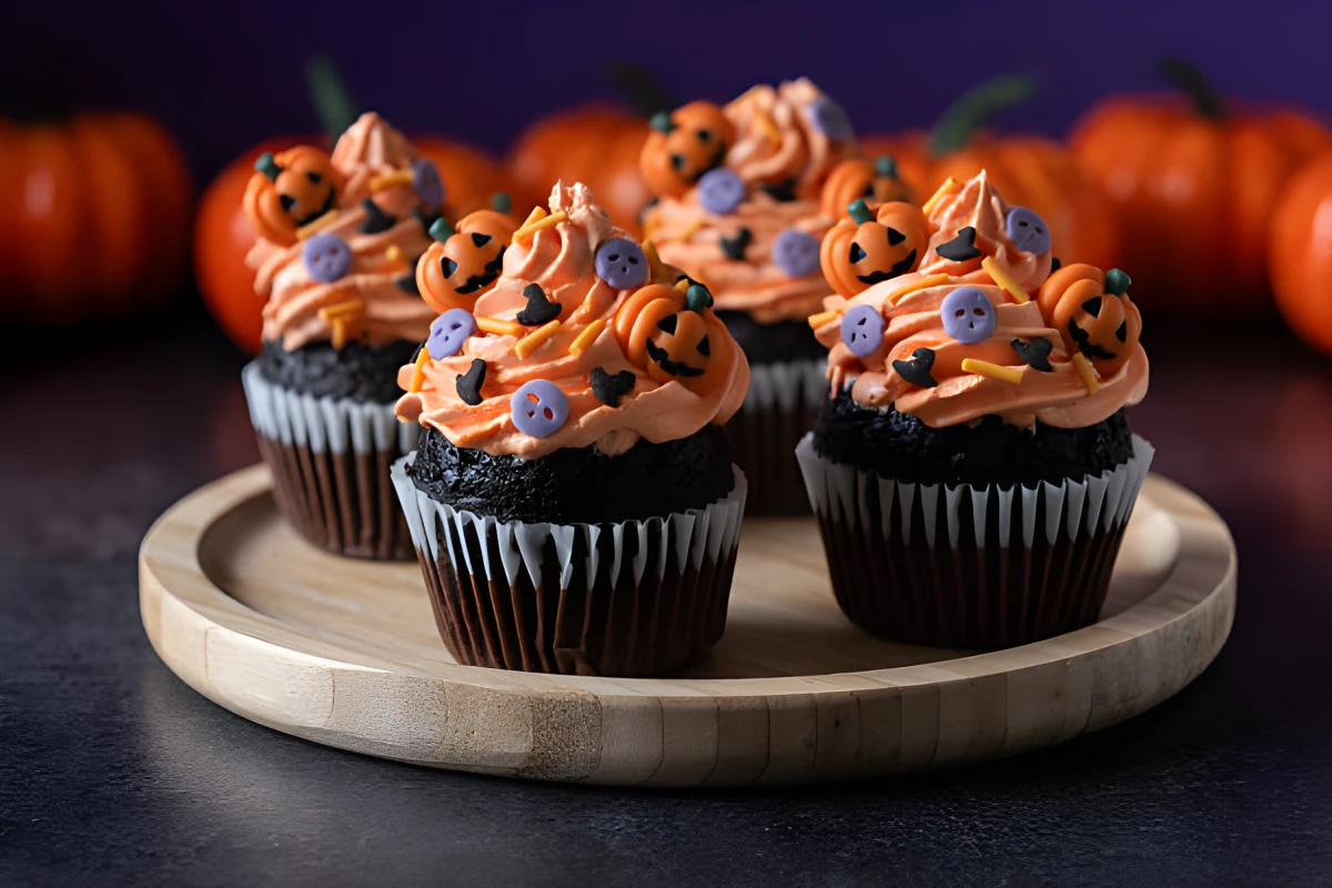 Cupcakes chocolat & potiron