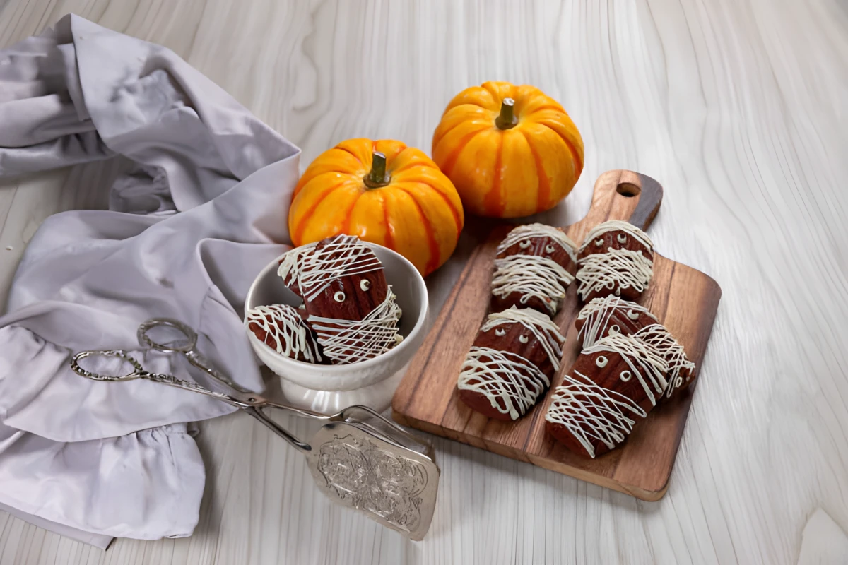 Image de la recette de Madeleines momies au chocolat fondant