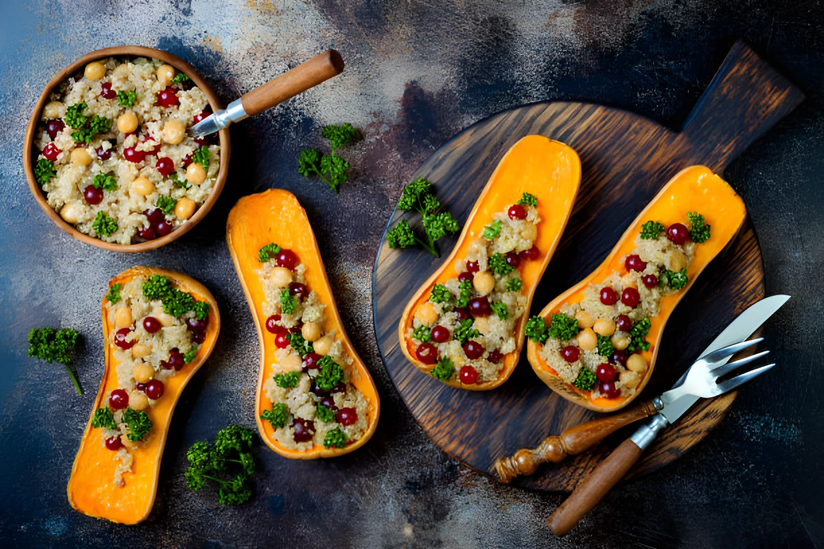 Image de la recette de Courge musquée farcie