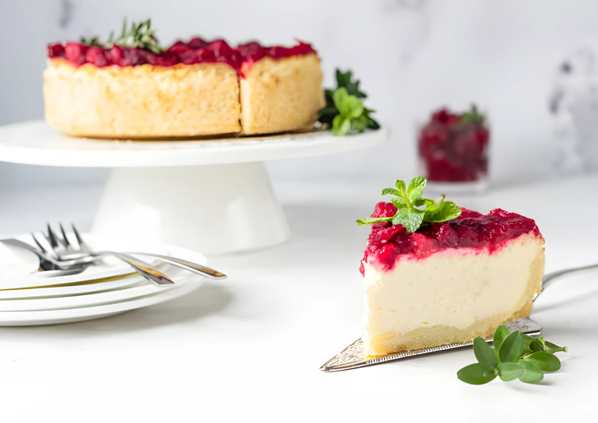 Image de la recette de Cheesecake new-yorkais aux fruits rouges