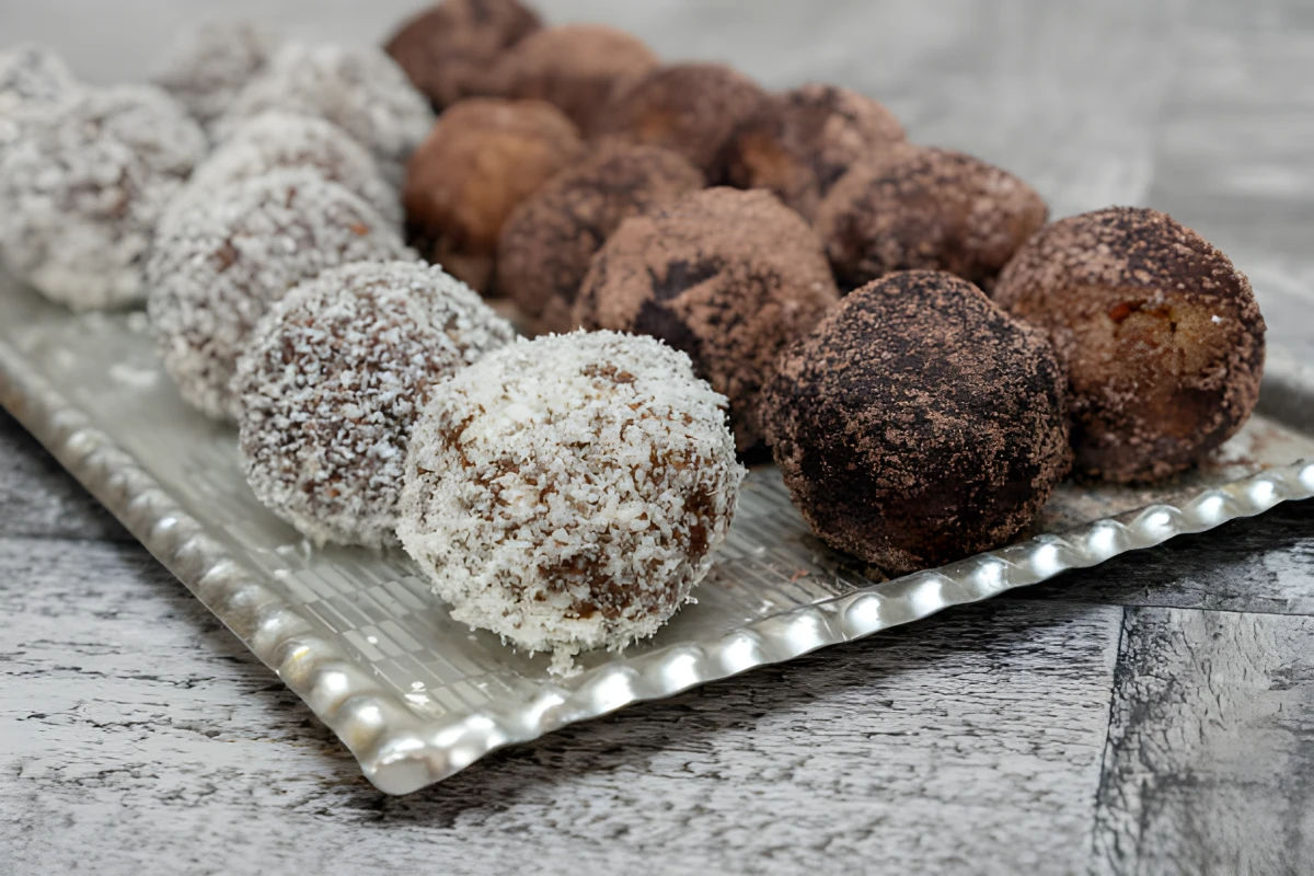 Image de la recette de Bouchées coco chocolat