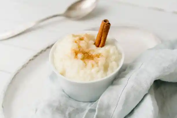 Image de la recette de Riz au lait vanille et cannelle
