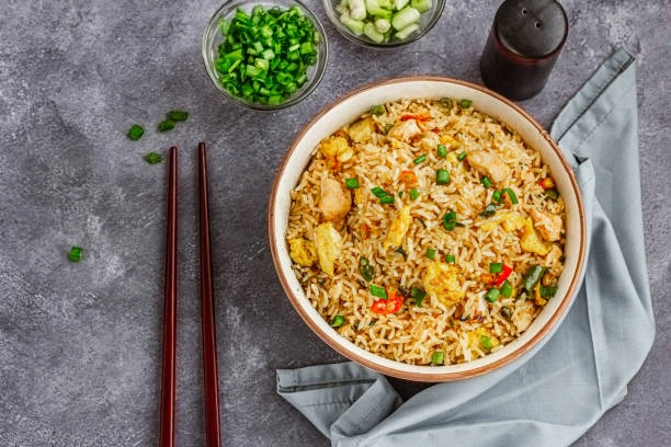 Riz frit asiatique aux légumes et œufs au cookeo