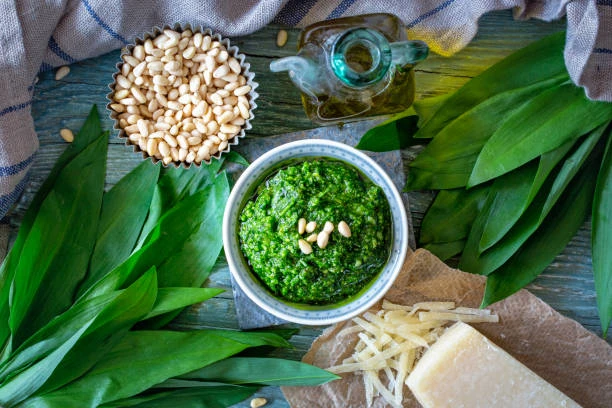 Pesto d’ail des ours maison