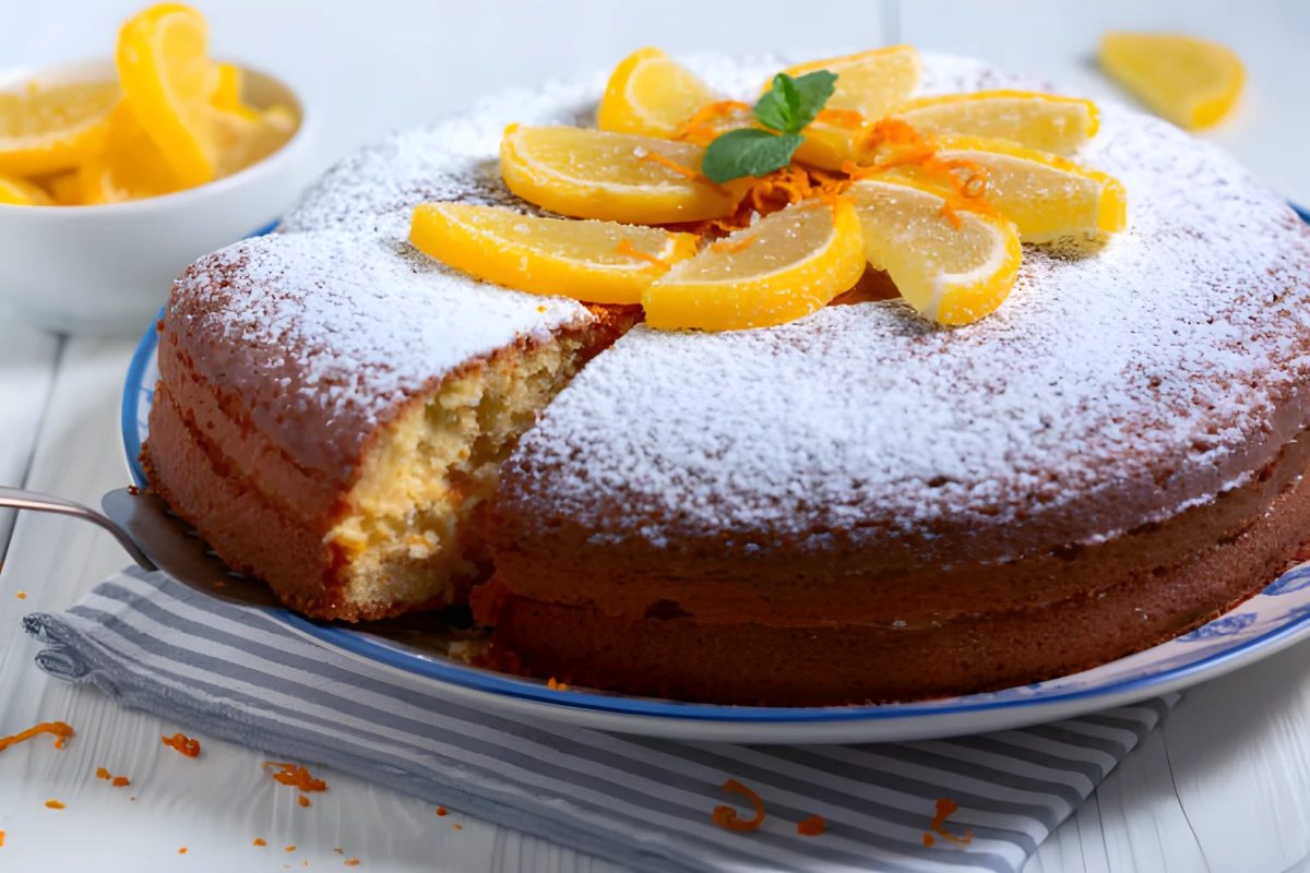 Image de la recette de Gâteau à l'orange au Monsieur Cuisine
