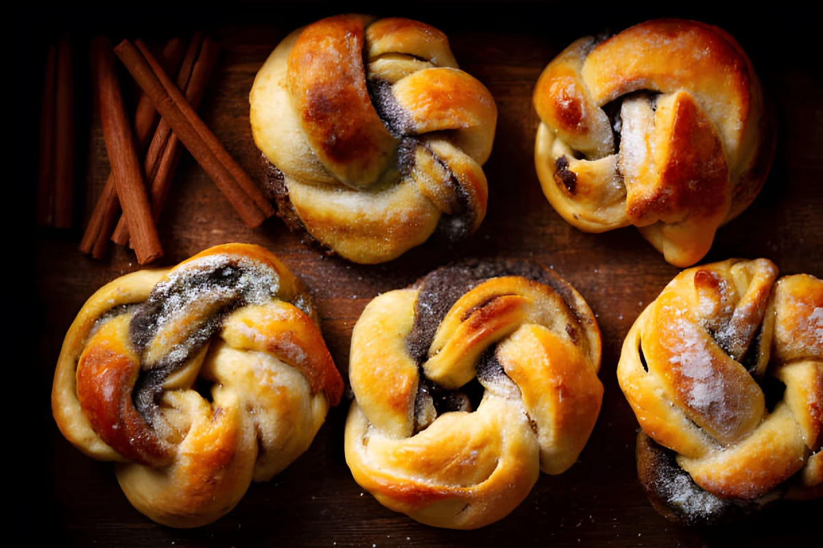 Image de la recette de Brioches cannelle cardamome Kanelbullar