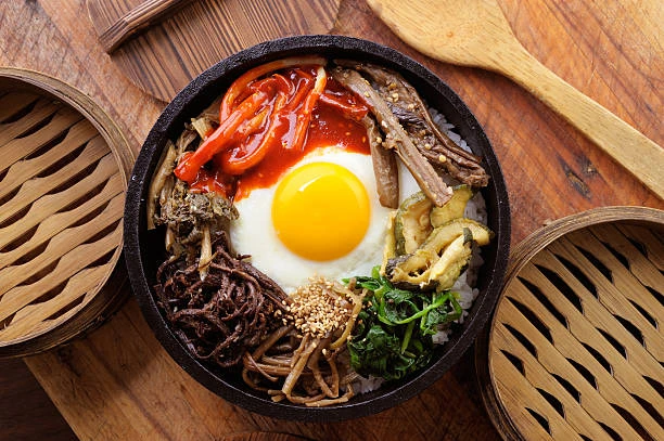 Bibimbap Coréen traditionnel