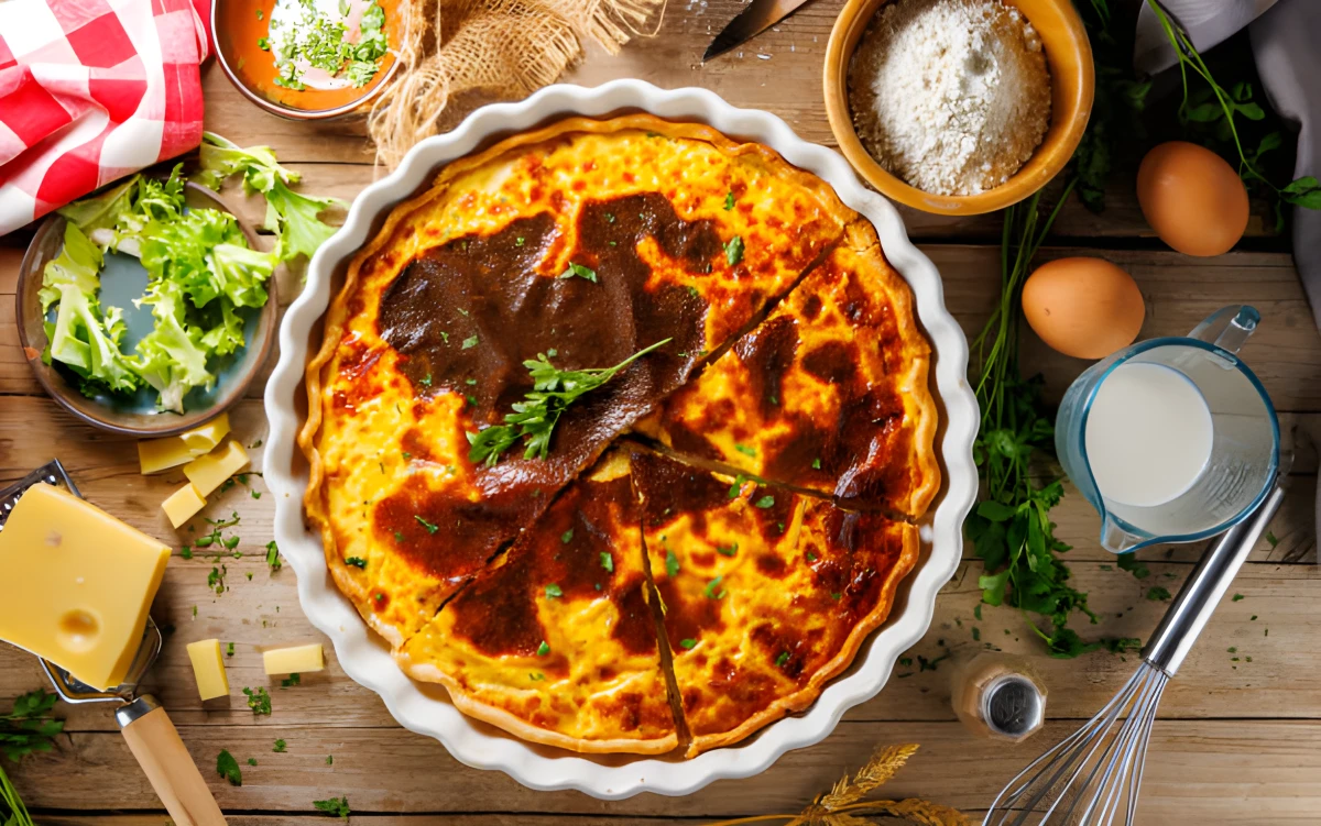 Quiche Lorraine à l'Airfryer