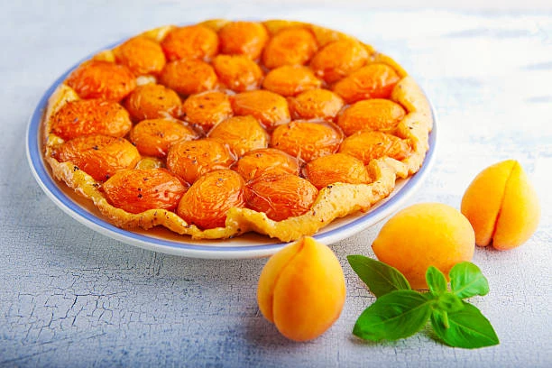 Tarte tatin d’abricots caramélisés
