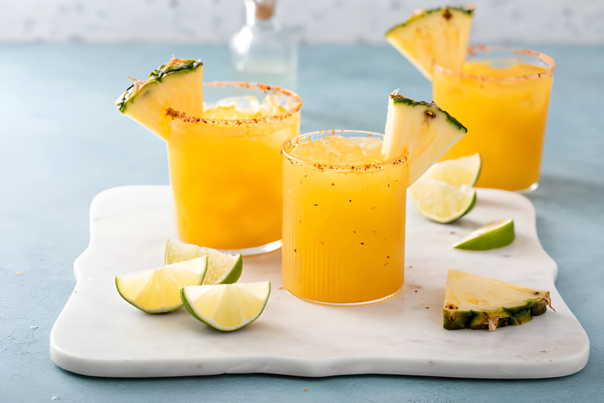 Margarita tropicale à l'ananas