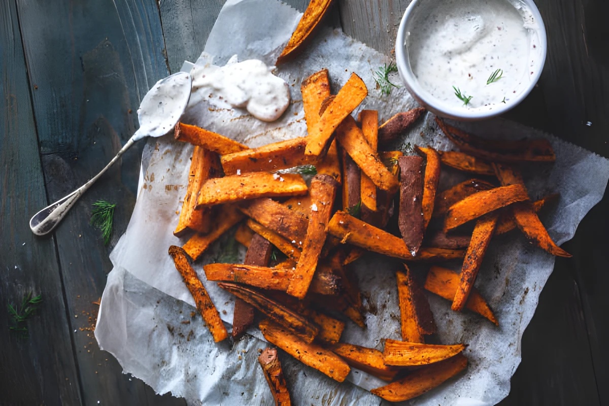 Image de la recette de Frites de légumes croustillantes à l'Airfryer