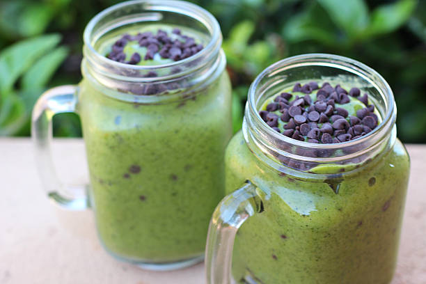 Image de la recette de Smoothie choco-menthe