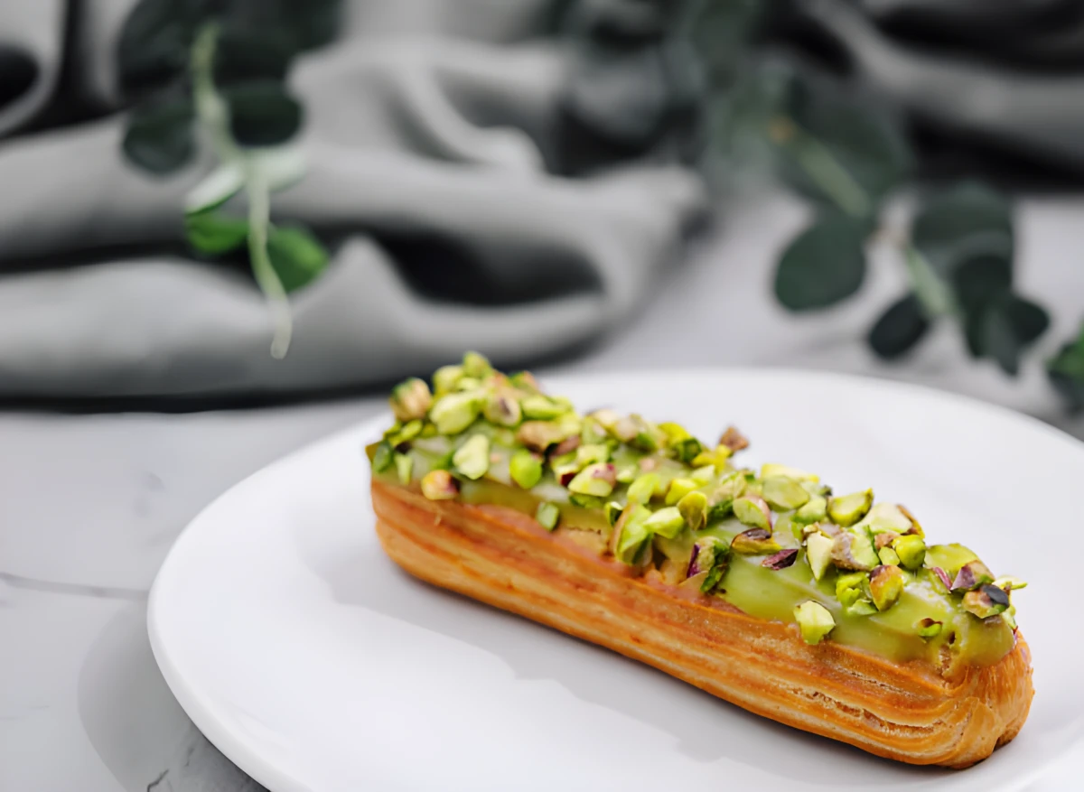 Éclairs à la crème de pistache
