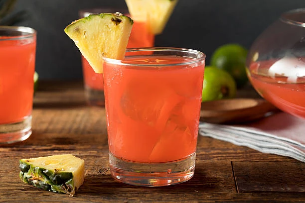 Punch au rhum jamaïcain