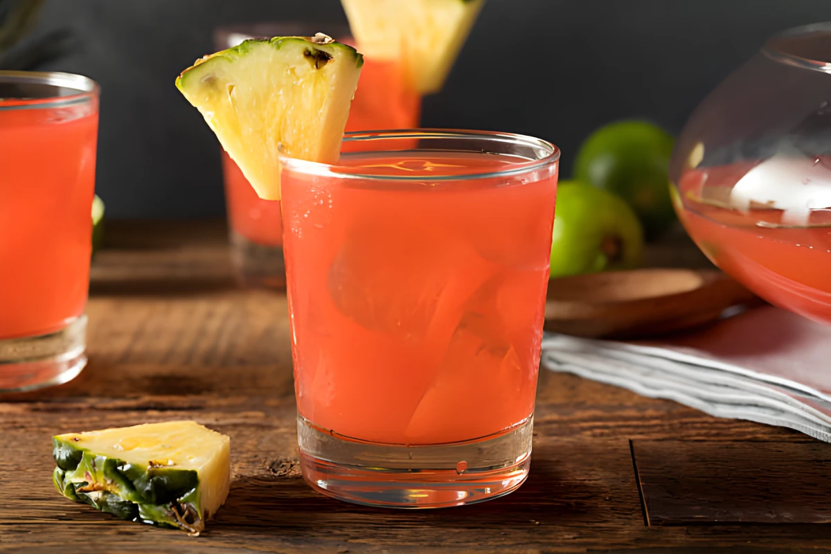 Punch au rhum jamaïcain