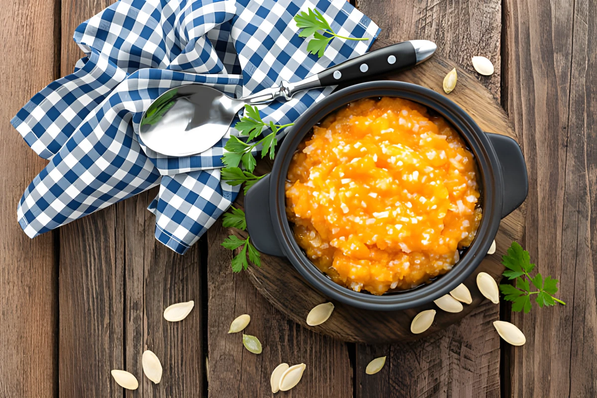Image de la recette de Porridge crémeux à la citrouille