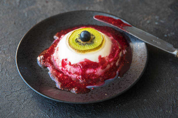 Image de la recette de Panna cotta d'halloween