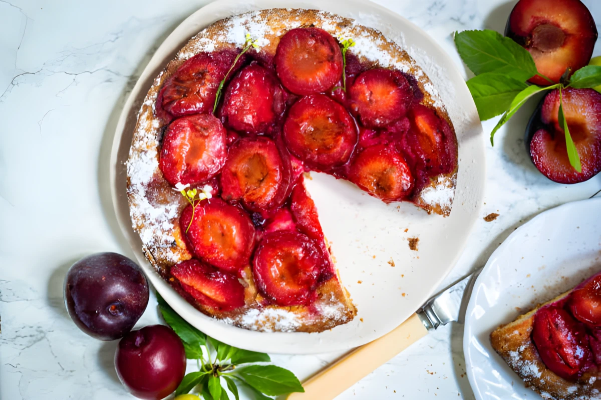 Image de la recette de Tarte tatin aux prunes