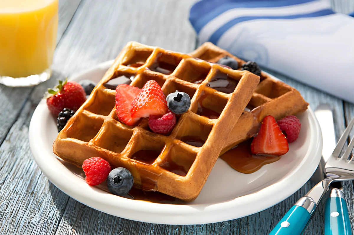 Image de la recette de Gaufres maison