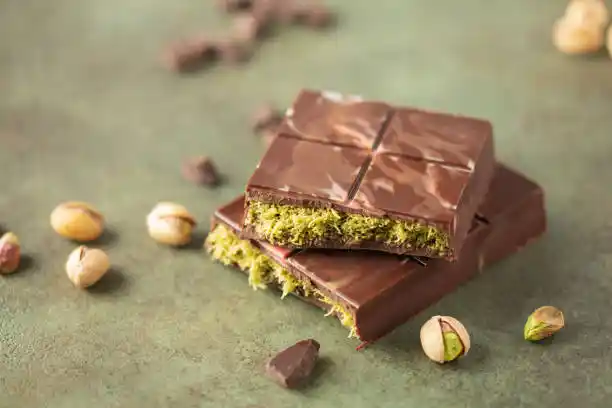 Tablette de chocolat de Dubaï