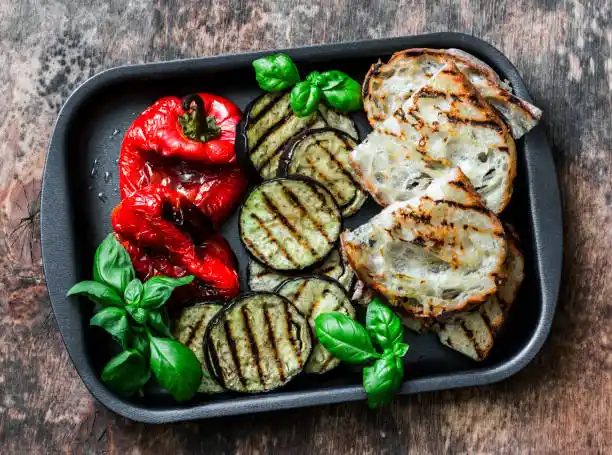 Légumes grillés d'été