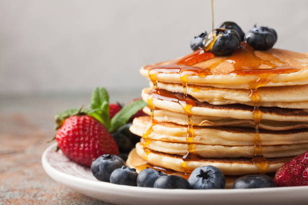 Image de la recette de Pancakes au sirop d'érable