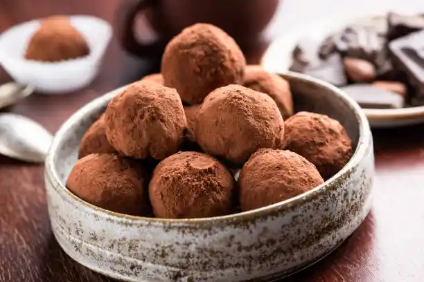 Truffes chocolatées