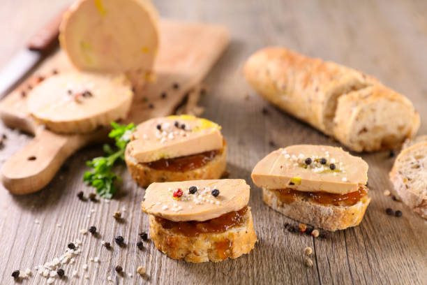 Image de la recette de Foie gras sur pain de campagne