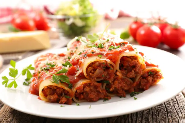 Cannelloni au bœuf au Airfryer