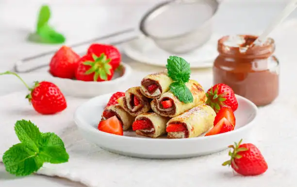 Rouleaux douceur au Nutella