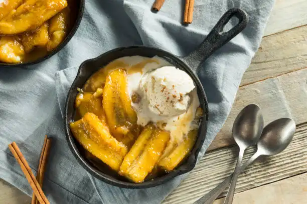 Bananes flambées gourmandes