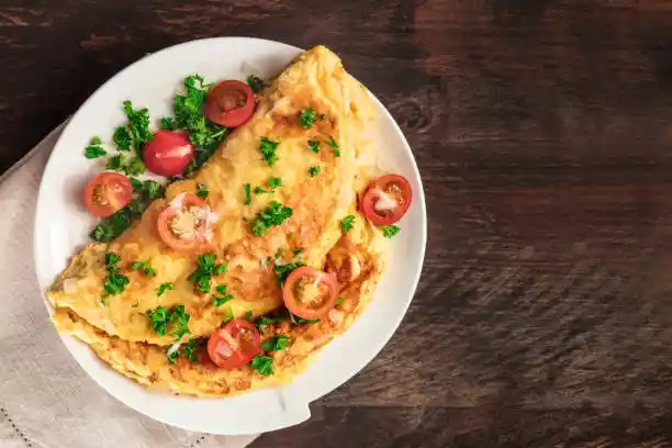 Omelette aux légumes