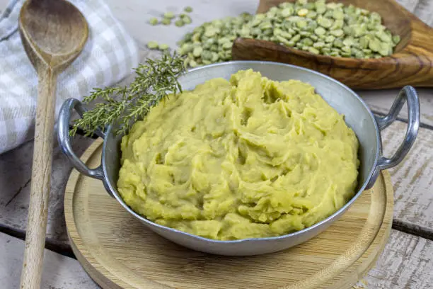 Purée de pois cassés