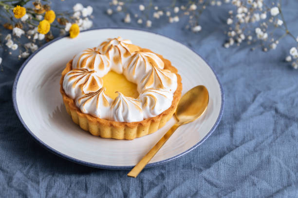 Tartelette au citron meringuée