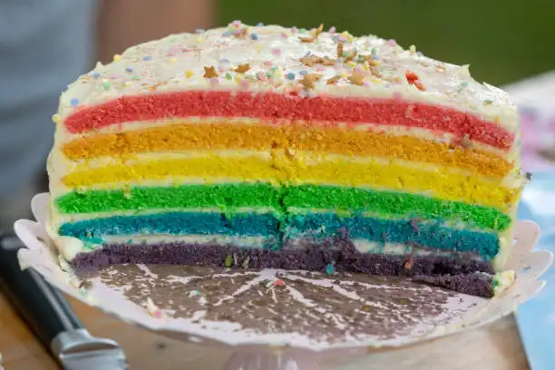 Rainbow Cake