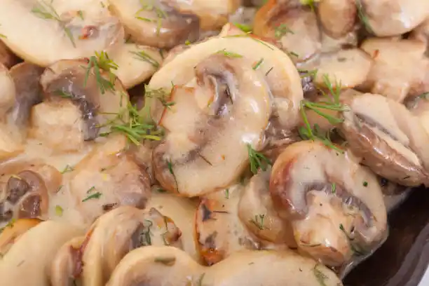 Bobó de champignon