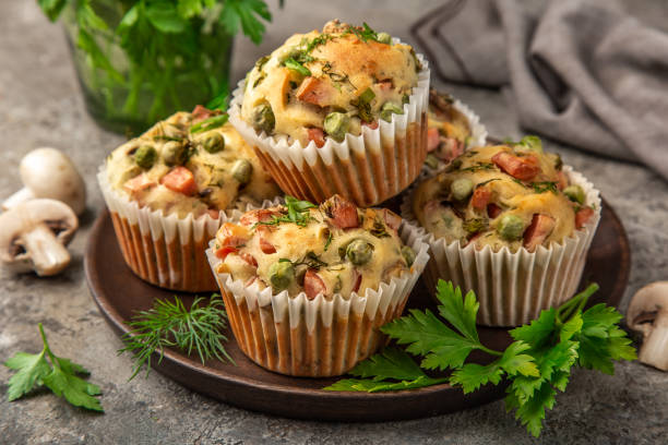 Image de la recette de Muffins salés végie