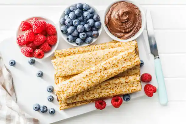Crêpes aux fruits rouges